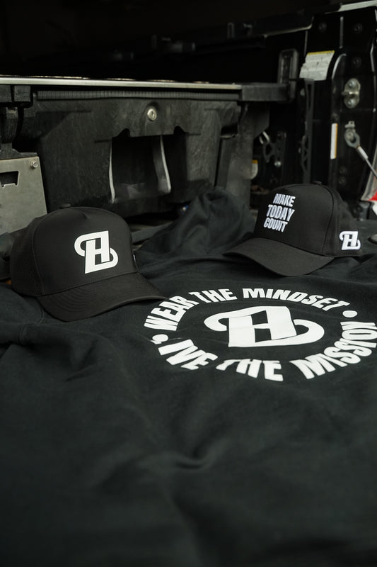 HS Circle Slogan Hoodie