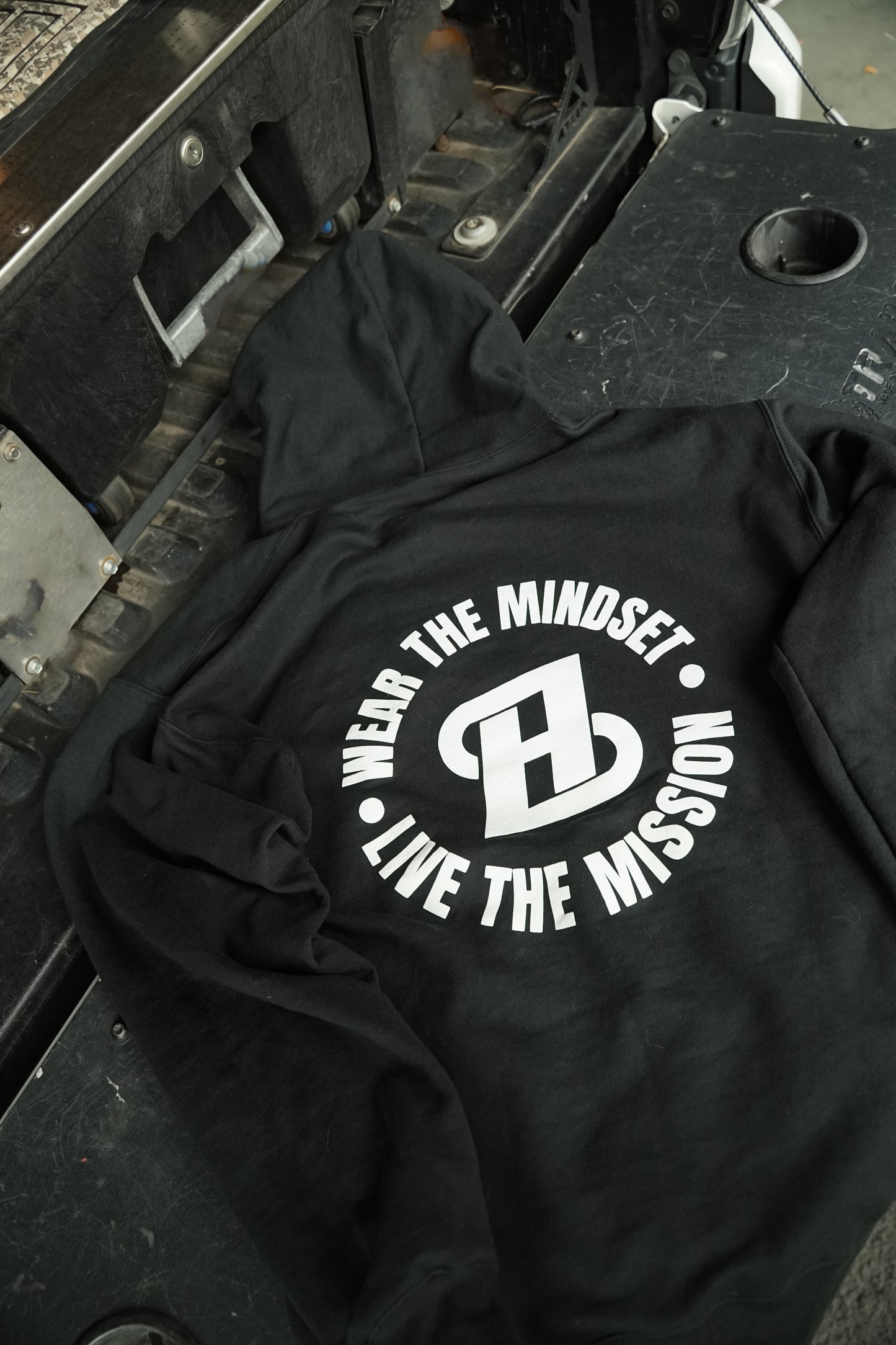 HS Circle Slogan Hoodie